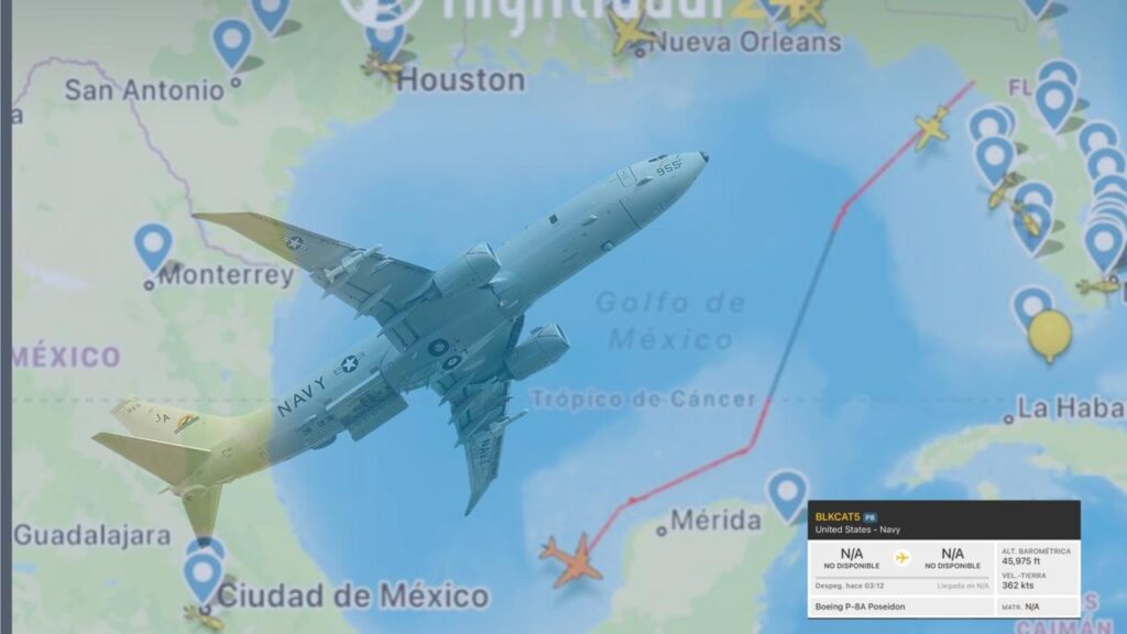 Bajo control: Aterriza avión de Justicia estadounidense en el AICM mientras se detectan drones en Yucatán