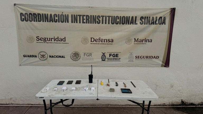 Confiscan drogas, teléfonos y artículos prohibidos durante la inspección en el penal de Aguaruto