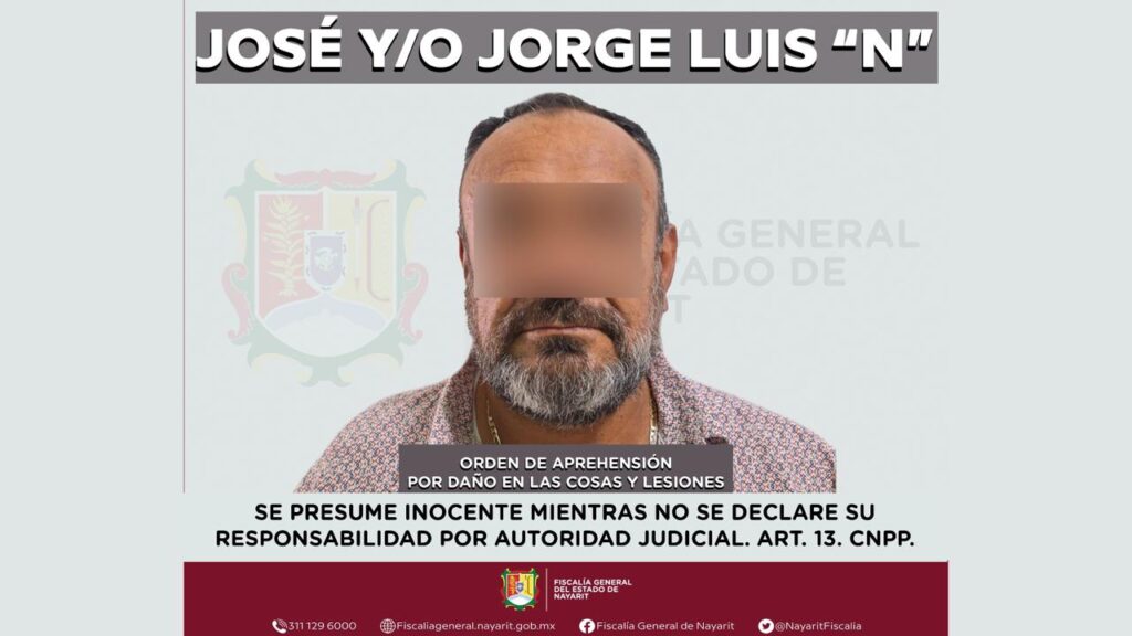 Capturan en Sayulita a hombre señalado por lesiones y daños en Chapala