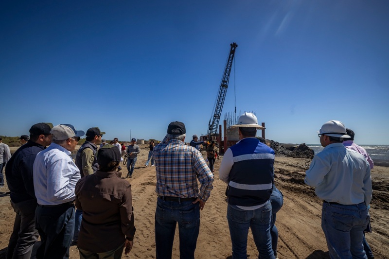 El puente Bellavista–Las Glorias avanza y estará finalizado este año, según Rocha