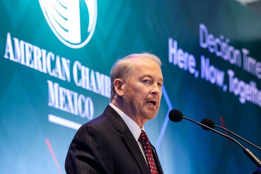 En el encuentro anual de AmCham, el embajador de EE. UU. en México comparte una visión optimista sobre el T-MEC.