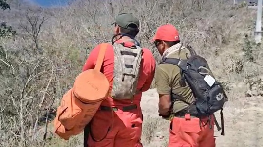 Desaparece operador de dron en la mina Santa Fe de Rosario; inician operativo de búsqueda