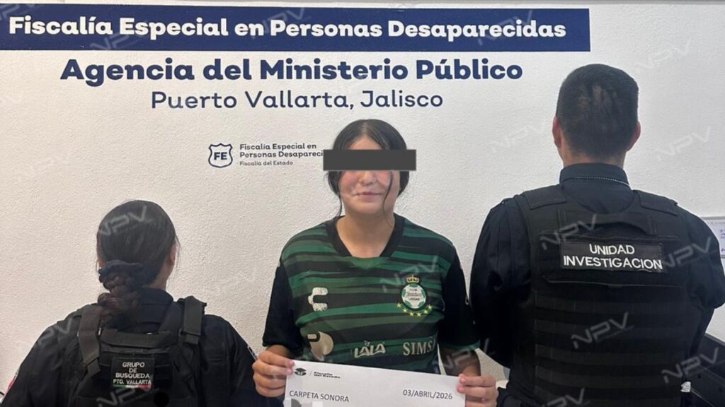 Encuentran en Puerto Vallarta a la adolescente reportada como desaparecida en Sinaloa