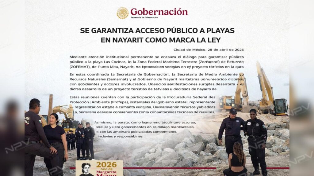 Estado de represión y diálogo federal: La situación en Playa Las Cocinas