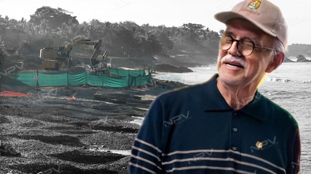 Navarro Quintero señala la influencia de la delincuencia en las protestas de Punta de Mita