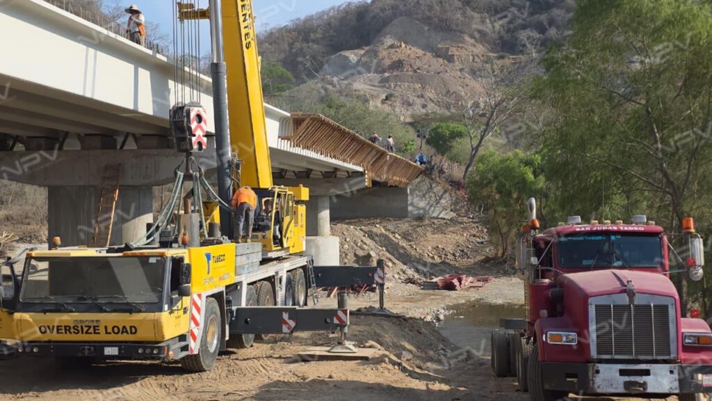 ¡Avanza con fuerza! La estructura del Puente La Desembocada ya está lista
